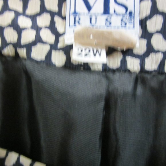 BUSINESS/OUTING SET MS RUSS 2PC SKIRT SET MADE IN USA 22W - Picture 8 of 9